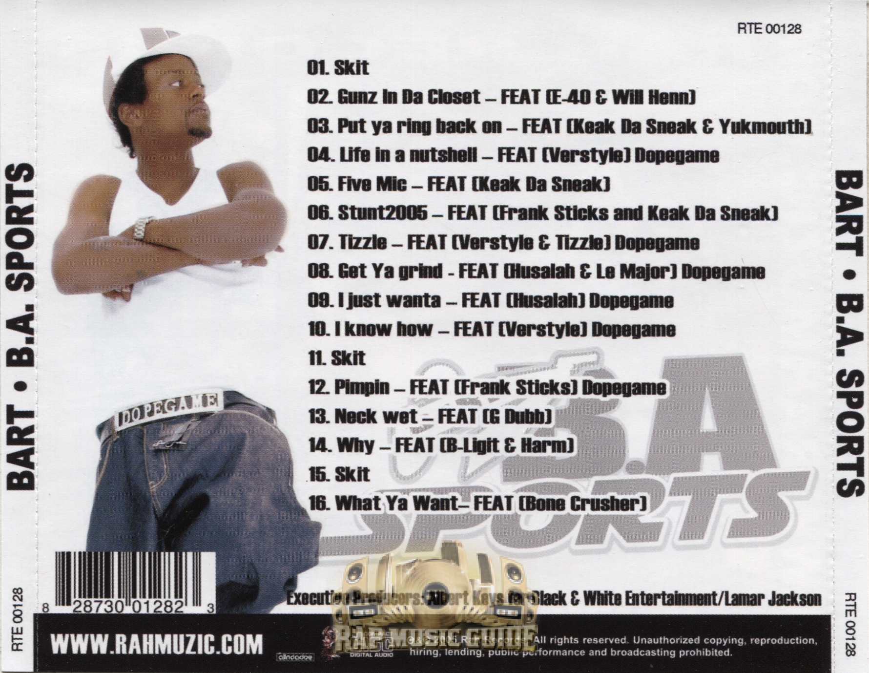 Bart - B.A. Sports: CD | Rap Music Guide